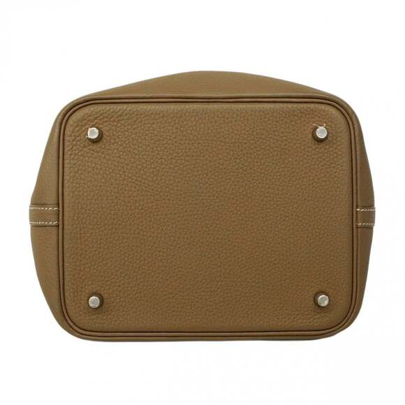 Hermes Hermès Picotin Lock MM Handbag in Taurillon Clemence Etoupe with D Sta... - Picture 3 of 15